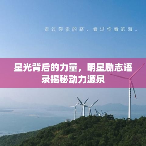 星光背后的力量，明星励志语录揭秘动力源泉