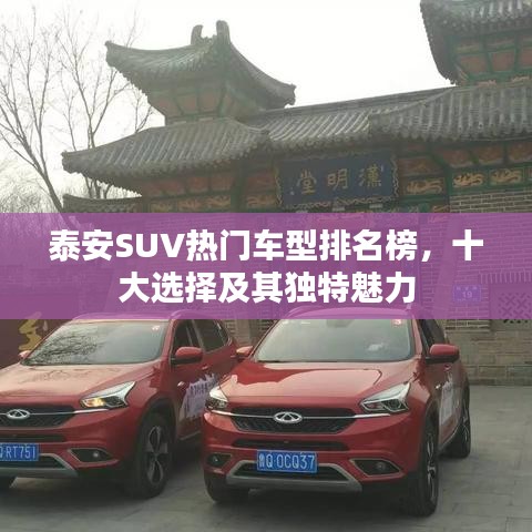 泰安SUV热门车型排名榜，十大选择及其独特魅力