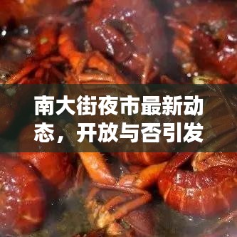 南大街夜市最新动态，开放与否引发热议
