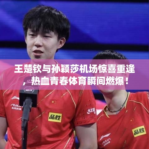 王楚钦与孙颖莎机场惊喜重逢，热血青春体育瞬间燃爆！