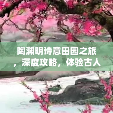 陶渊明诗意田园之旅，深度攻略，体验古人的雅致生活