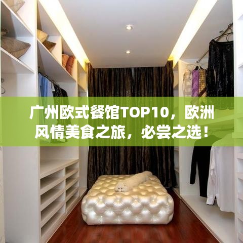 广州欧式餐馆TOP10，欧洲风情美食之旅，必尝之选！