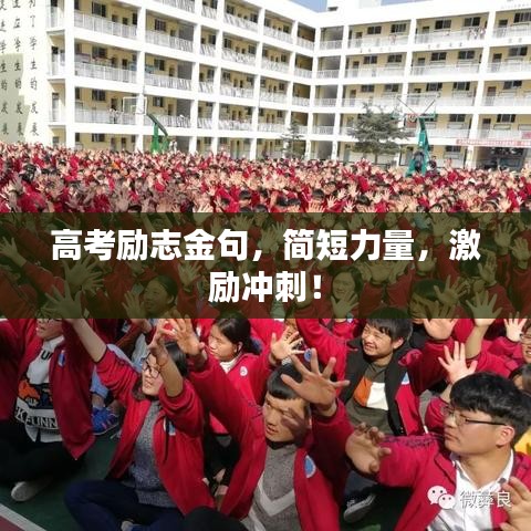 高考励志金句，简短力量，激励冲刺！