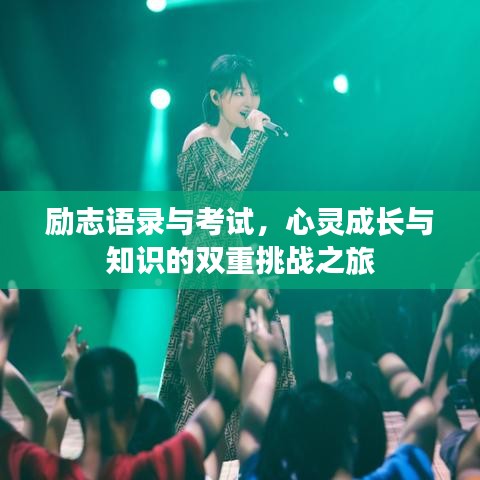 励志语录与考试，心灵成长与知识的双重挑战之旅