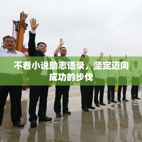 不看小说励志语录，坚定迈向成功的步伐