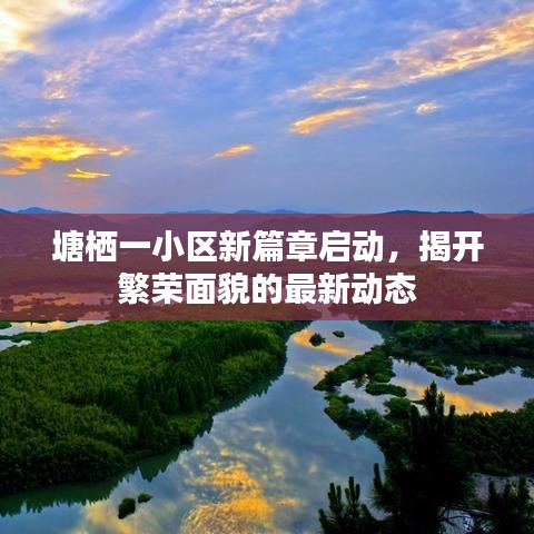 塘栖一小区新篇章启动，揭开繁荣面貌的最新动态