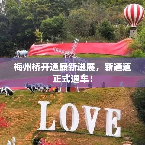 梅州桥开通最新进展，新通道正式通车！