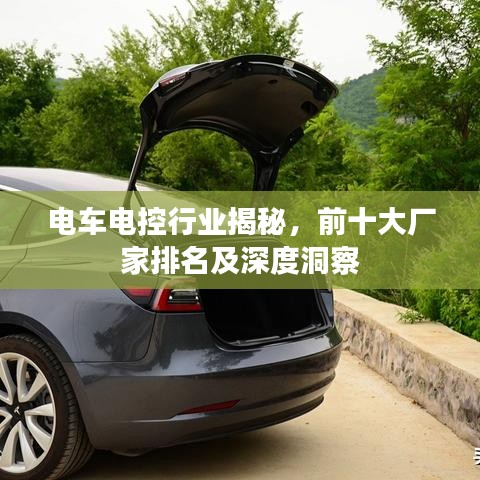 电车电控行业揭秘，前十大厂家排名及深度洞察