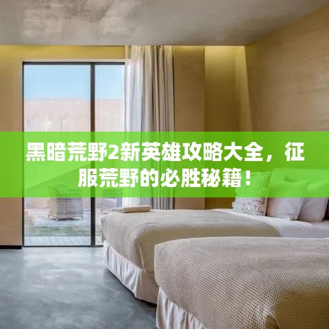 黑暗荒野2新英雄攻略大全，征服荒野的必胜秘籍！