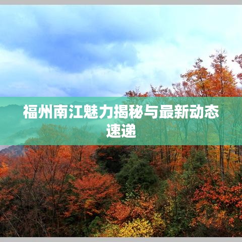 福州南江魅力揭秘与最新动态速递