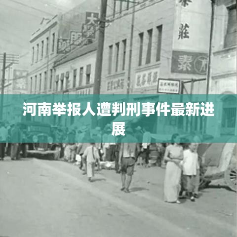 河南举报人遭判刑事件最新进展