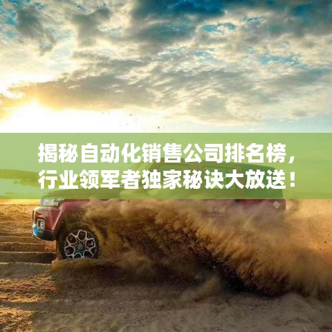 揭秘自动化销售公司排名榜，行业领军者独家秘诀大放送！