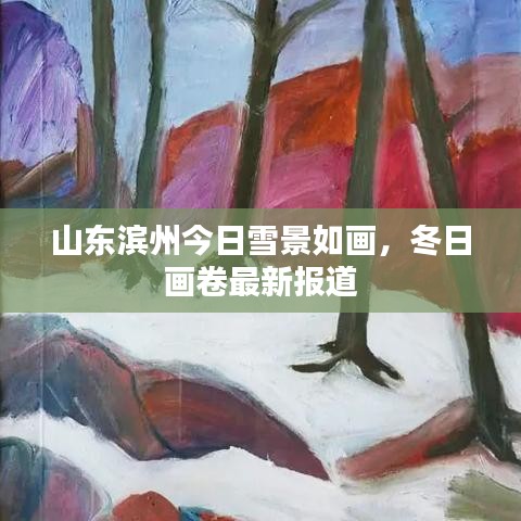 山东滨州今日雪景如画，冬日画卷最新报道