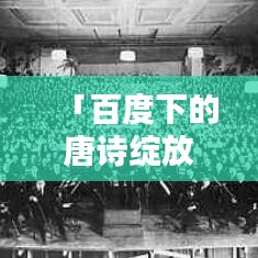 「百度下的唐诗绽放，探寻千年文化的魅力」