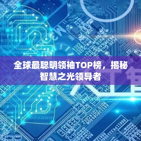 全球最聪明领袖TOP榜，揭秘智慧之光领导者