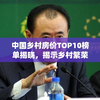 中国乡村房价TOP10榜单揭晓，揭示乡村繁荣新面貌