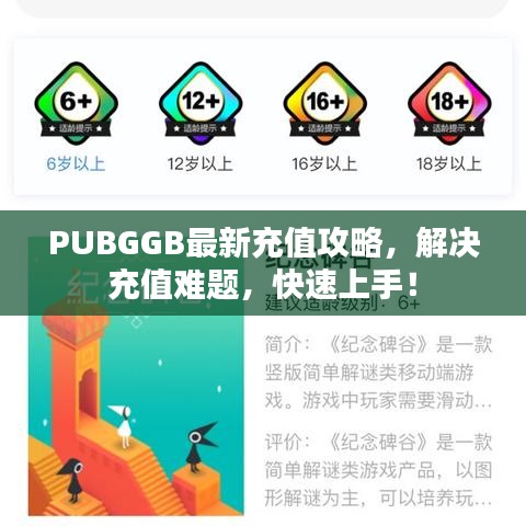 PUBGGB最新充值攻略，解决充值难题，快速上手！