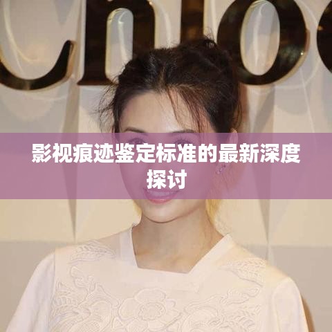 影视痕迹鉴定标准的最新深度探讨
