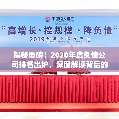 揭秘重磅！2020年度负债公司排名出炉，深度解读背后的财务真相！