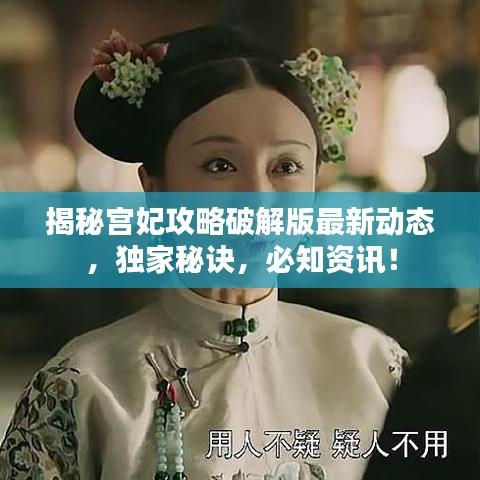 揭秘宫妃攻略破解版最新动态，独家秘诀，必知资讯！