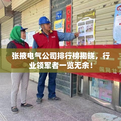张掖电气公司排行榜揭晓，行业领军者一览无余！