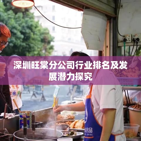 深圳旺棠分公司行业排名及发展潜力探究