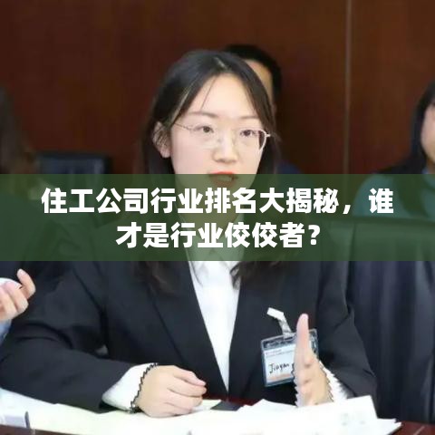 住工公司行业排名大揭秘，谁才是行业佼佼者？