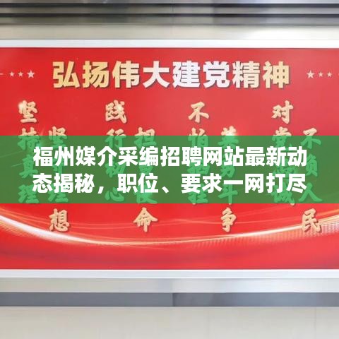 福州媒介采编招聘网站最新动态揭秘，职位、要求一网打尽