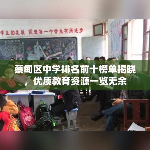 蔡甸区中学排名前十榜单揭晓，优质教育资源一览无余