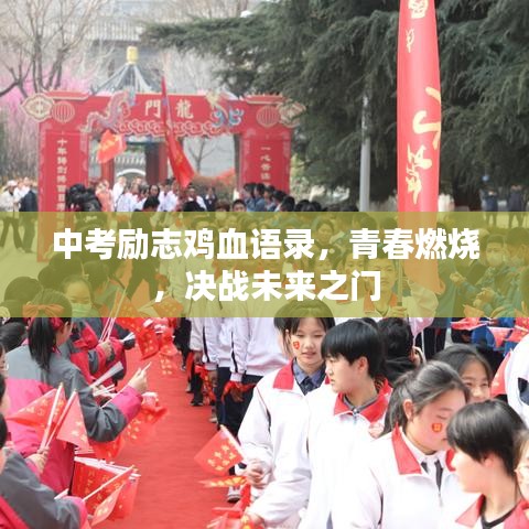 中考励志鸡血语录，青春燃烧，决战未来之门