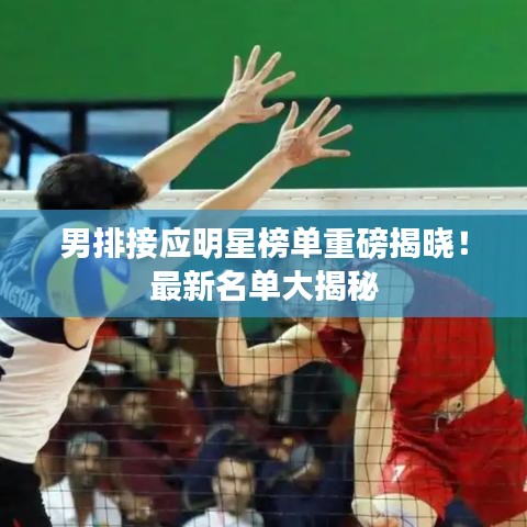男排接应明星榜单重磅揭晓！最新名单大揭秘