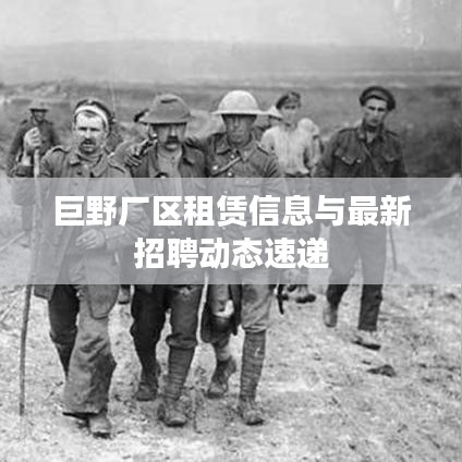 巨野厂区租赁信息与最新招聘动态速递