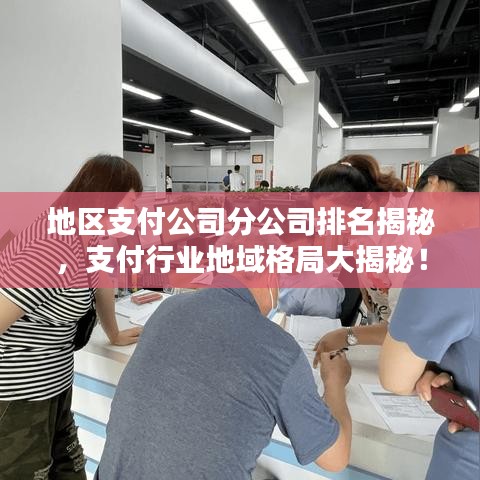 地区支付公司分公司排名揭秘，支付行业地域格局大揭秘！