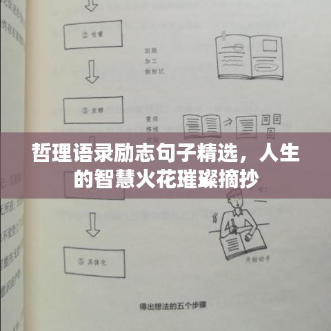 哲理语录励志句子精选，人生的智慧火花璀璨摘抄