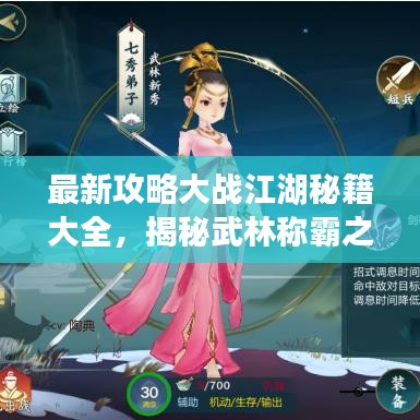 最新攻略大战江湖秘籍大全，揭秘武林称霸之路！