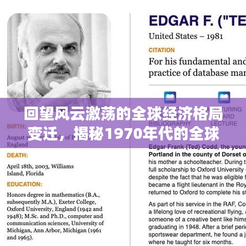 回望风云激荡的全球经济格局变迁，揭秘1970年代的全球排名之谜